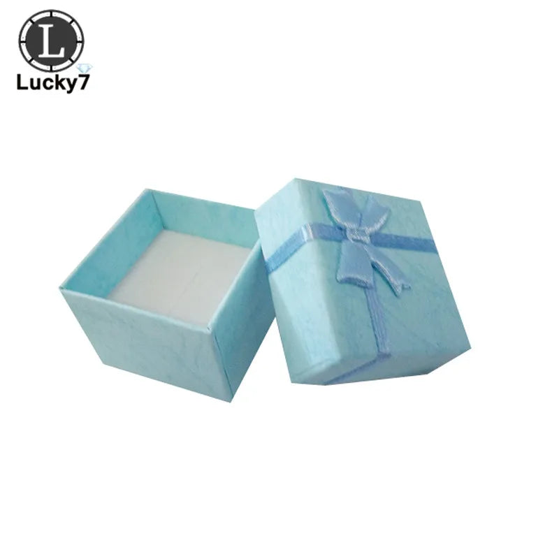 4*4*3cm 120 stücke Schmuck Boxen für Organizer Schmuck Display Verschiedene Farben Ring Box Kleine geschenk Boxen