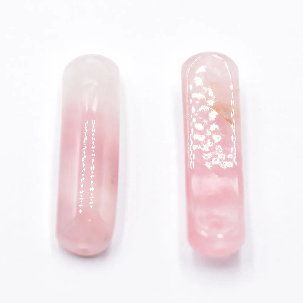 Wholesale10pcs/lot Natürlicher Fluorit Stein Kristall Stecker Anhänger Mode Armband Halskette Zubehör für Schmuckherstellung