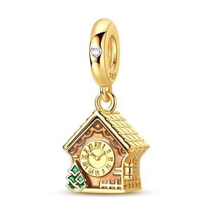 Golden Series Charms aus 925er-Sterlingsilber, zu öffnender Wal-Schmetterlings-Sonnen-Anhänger, CZ-Zirkon, passend für Original-Armbänder, DIY-Schmuck