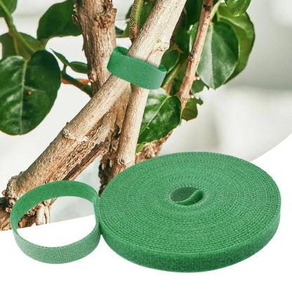 Verstellbare, selbstklebende Pflanzenbinder für den Garten, Nylon-Pflanzenverband, Gartenhakenschlaufe, Bambusrohrwickel, Unterstützung für Gartenzubehör