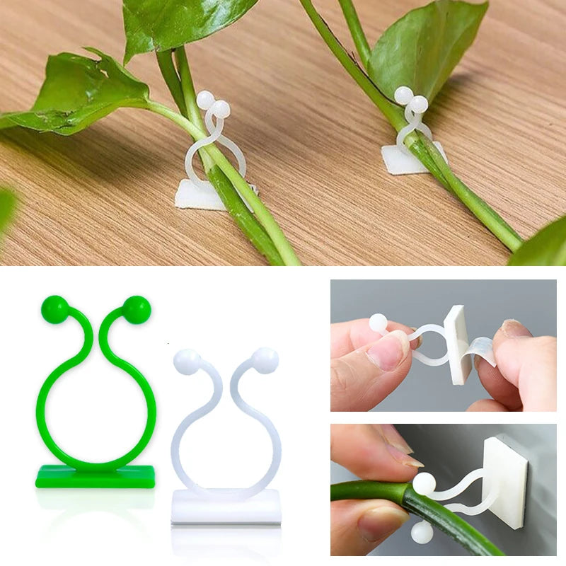 5/10/20Pcs Grüne Pflanze Fixer Wand Hängen Stil Universal Haken Spalier für Korb Reben Klettern Pflanzen haushalt Garten Werkzeuge
