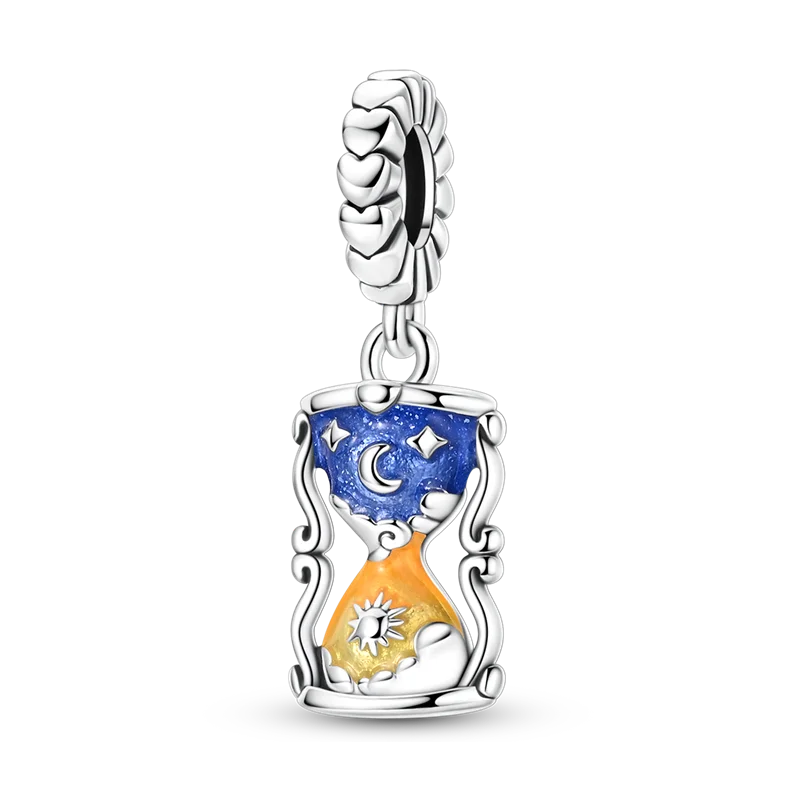 925 Silber Charms Original Design Blaue Augen Zirkon Katze Hund Perle Herz Charme DIY Fit Armband Für Frauen Hochzeit Schmuck Geschenk