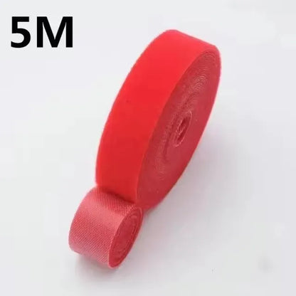 1/5M Kabel Organizer Kabel Management Draht Wickler Band Kopfhörer Maus Kabel Management Krawatten Schutz Für iPhone Xiaomi Samsung