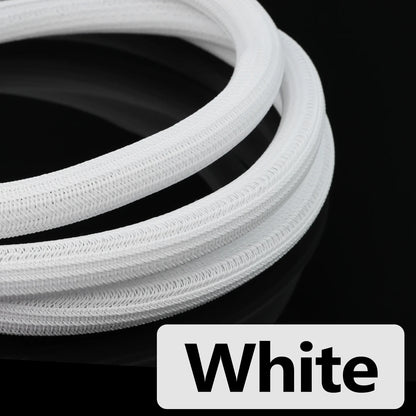 5/10 Meter PET-Geflechtkabelhülle 3mm~32mm Selbstschließende Ummantelung Hoher Schutz Verschleißfeste Isolierte Ummantelung Kabelorganisator