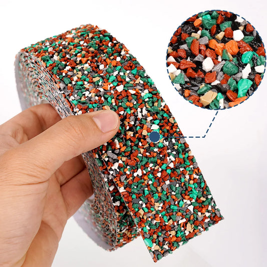Rutschfestes blaues Gummiband, langlebiges PE-Material mit Griff, ideal für Innen- und Außenbereich, Treppenprofil, Boote, Trailways, rückstandsfrei