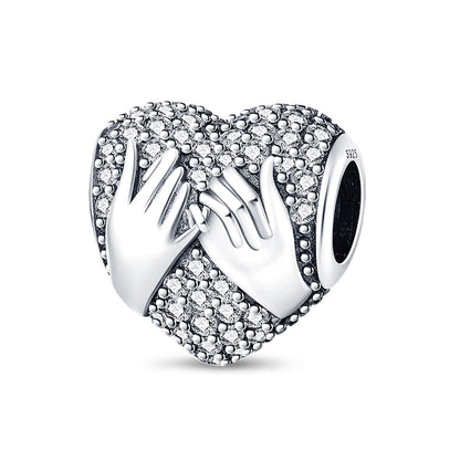 Heißer Verkauf Charms Perlen 925 Sterling Silber Farbe Bogen Kreuz Lebensbaum Perlen Fit DIY Original Armreif Charme Anhänger Schmuck