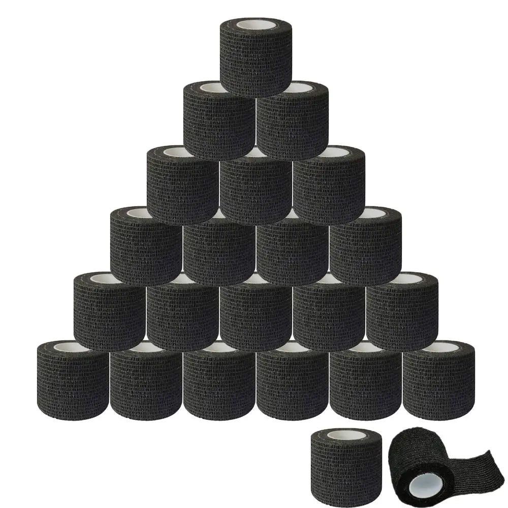3/6/12/24/48/96 Stück 2" x 5 Yards Tattoo Grip Tape Wrap, elastische Bandage Wrap Tattoo Grip Tube Tattoo Pen Maschine, Tattoo Supplies