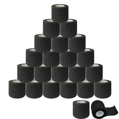 3/6/12/24/48/96 Stück 2" x 5 Yards Tattoo Grip Tape Wrap, elastische Bandage Wrap Tattoo Grip Tube Tattoo Pen Maschine, Tattoo Supplies
