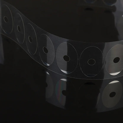 Schutzfolie für die Verarbeitung von Glaslinsen, 1000 Rollen, blockierende Pads, Klebeband, Brillen, Anti-Rutsch-Scheibenaufkleber, transparent, rutschfest