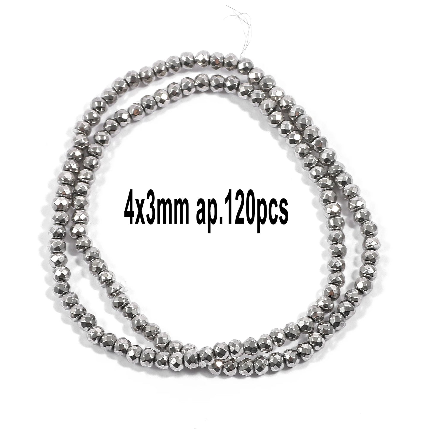 Großhandel AAA Rhodium Hämatit Perlen Charms Herz Stern Rohr Facettierte Runde Unregelmäßige Geometrische Form Perlen Für Schmuck Machen
