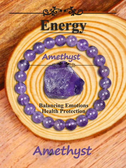 Natural African Bloodstone Beads Bracelet For Courage Protection Grounding Strength Energy Healing & Good Luck Vitality Jewelry