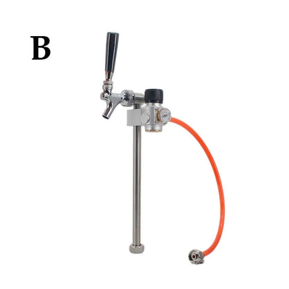 Bier Mini Fass & kommerzielles Fass Dosier set CO2 Picknick Gewindes ch neids ystem kompatibel 0,25 l tr21 * 4 Gasflasche Homebrew Kegging