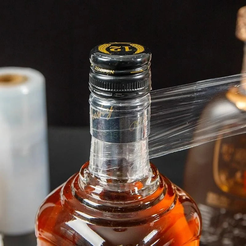 Flaschenversiegelungsfolie, versiegelter Weinglas, alter Wein, Anti-Leckage-Folie, Anti-Aging, Anti-Verflüchtigung, Stretch-Flasche, Mundverpackungsfolie