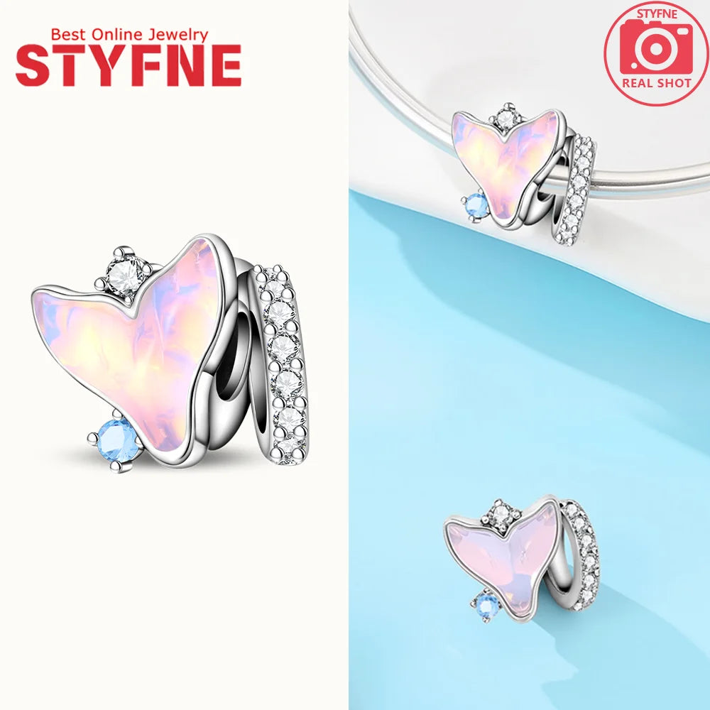 2025 S925 Silber Unendlichkeit Liebe Baumeln Charms Wie Schlange Verwickeln Perlen Fit Original Armband Diy Zubehör Edlen Schmuck Geschenke