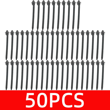 PINMOAP Kabelbinder für Kfz-Druckkabelbinder, schwarze Nylon-Kabelbinder, selbstsichernde Mehrzweck-Kabelbinder zum Bündeln von Innenrädern