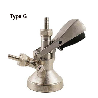 Kommerzielle Fasskupplung mit PRV-Typ S/D/A/G 304-Edelstahlsonde, vernickelter Messing-Boby