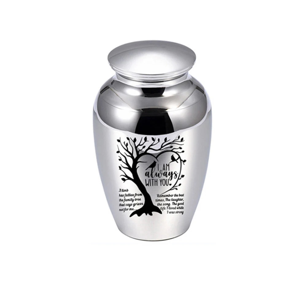 Small urns for human ashes, keepsake urns for ashes, tree of life, cremation urns for mom, dad, small burial urn, memorial urns