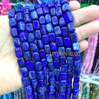 Natürliche Stein 8x12MM Unregelmäßige Raw Grün Taiwan Jade Jaspis Lose Spacer Perlen für Schmuck Machen Diy Armband zubehör 15''