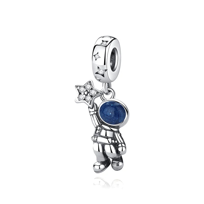 Original 100% 925 Sterling Silber Charm Bead Reise Taxi Motorrad Riesenrad Charms Fit Pandora Armbänder Frauen Diy Schmuck