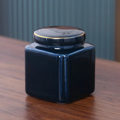 Pet Ashes Ceramic Container Hamster Cremation Personalized Coffin Small Dog Funeral Burial Urn Relics Memorial Places