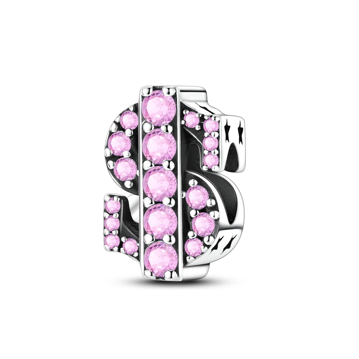 Glücksbringer aus 925er-Sterlingsilber, Geldbaum, glückliche Katze, Gott des Reichtums, Dollar-Schatz-Charm, passend für DIY-Armbänder, Halsketten, viel Glück, Wunschgeschenk