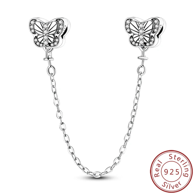 Frühling Charms Perlen Anhänger 925 Sterling Silber Blume Schmetterling Libelle Pilz Charms Fit Armband Frau Mann DIY Schmuck