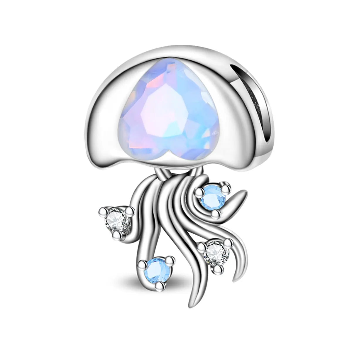 Charms-Anhänger aus 925er-Sterlingsilber mit blauen Ozean-Serie, passend für das DIY-Armband der Marke, Damenschmuck, Geschenke für Freundin