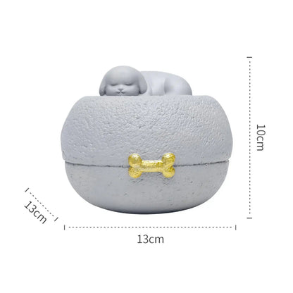 Pet Urn Cremation Memorial Urn Organizer Keepsake Case Storage Urn Box Hold Precious Memorable Casket Memorial Keepsake Box