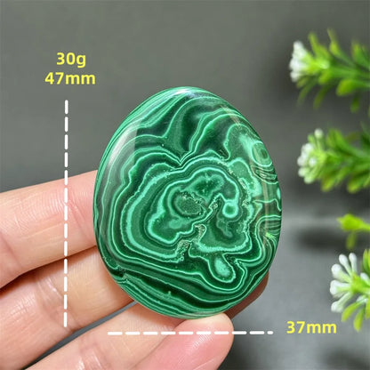 Natürlicher, hochwertiger Malachit in Tropfenform, zum Polieren, DIY, Quarz, Energietherapie, Meditation, Reiki, Hexerei, Heimdekoration, Geschenk