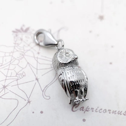 Eule Charme Modeschmuck Sommer brandneue trend ige Sterling Silber niedlichen Anhänger