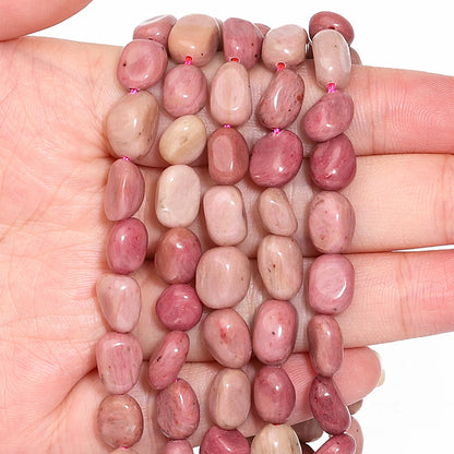 8-10mm unregelmäßige geometrische natürliche Rauchquarz stein DIY lose Perlen für Schmuck herstellung hand gefertigte Armband Accessoires