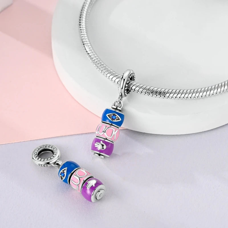 925 Sterling Silber Mond Schmetterling Charms Perlen Kopfhörer Avocado Anhänger Schmuck Fit Original 925 Armband Für Frauen DIY Geschenk