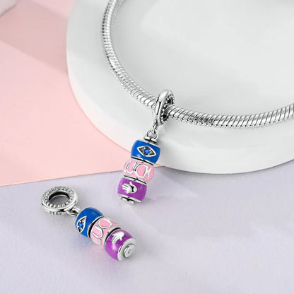 925 Sterling Silber Mond Schmetterling Charms Perlen Kopfhörer Avocado Anhänger Schmuck Fit Original 925 Armband Für Frauen DIY Geschenk