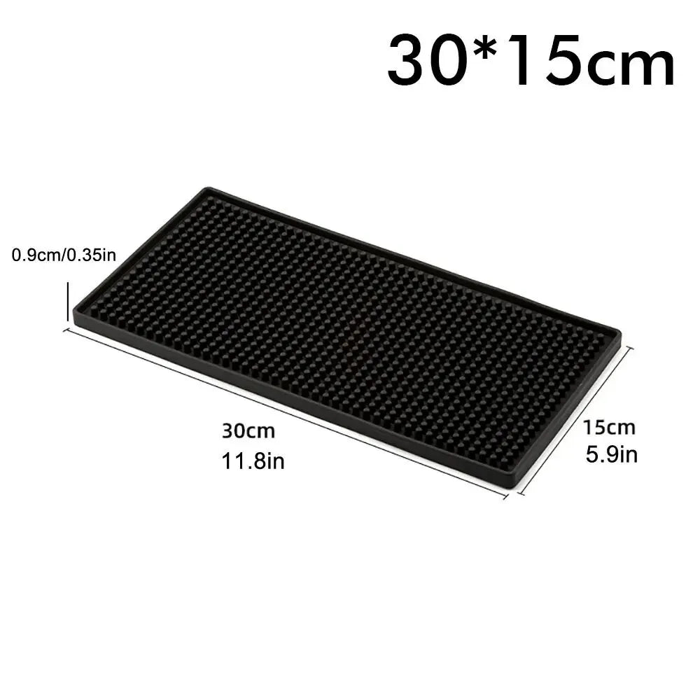 Gummi Bar Matte Anti-slip PVC Cafe Bar Matten Hause Tasse Matte Wasserdicht Hitzebeständige Langlebig Küche Ablauf Matte Geschirr trocknen Matten