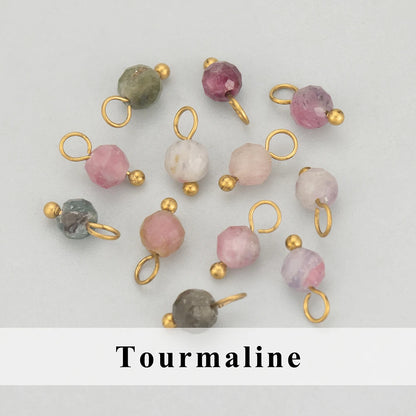 GUFEATHER, 20 Stück/Los, MH25, Schmuckzubehör, Edelstahl, Naturstein, Charms, handgefertigt, DIY-Anhänger, Schmuckherstellung