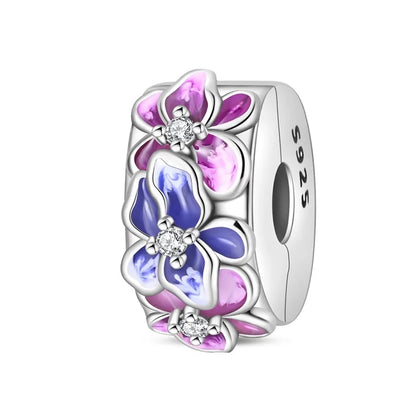 Charms aus 925er Silber, Schmetterling, Libelle, Blumen, Sterne, Mond, Teufelsauge, Abstandsperlen, passend für Qikaola 925 Original-Armbänder, DIY-Schmuck