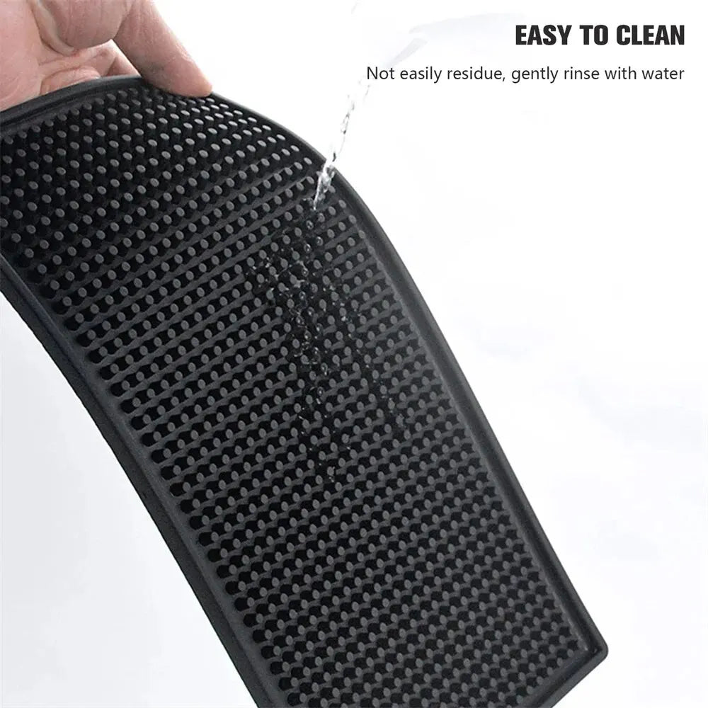 Gummi Bar Matte Anti-slip PVC Cafe Bar Matten Hause Tasse Matte Wasserdicht Hitzebeständige Langlebig Küche Ablauf Matte Geschirr trocknen Matten