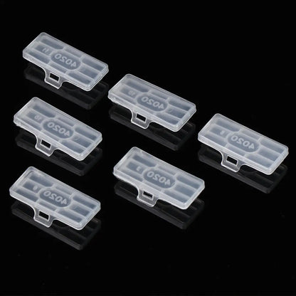 50PCS Display Identifikation Box Kabelbinder Marker Tag Wasserdichte Transparente Kabel Zeichen Karten Label
