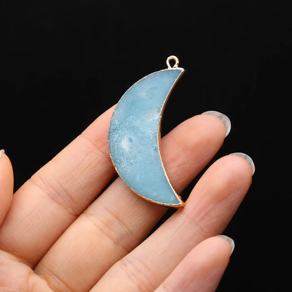 Multishape Natürliche Amazonites Anhänger Charms Natürliche Blaue Stein Stecker für Die DIY Jewerly Halskette Armband Zubehör