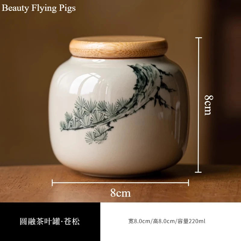 1 Stück Mini-Keramik-Urne für Haustiere, Haustierzähne und Haarsammlung, Gedenkglas für Katzen, Hunde, Hamster, Kaninchen, Urne im chinesischen Stil