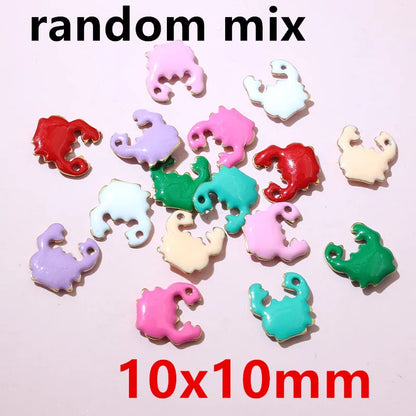 20 Stück 12x6mm Edelstahl Seepferdchen Hippocampus Emaille Anhänger Anhänger Edelstahl DIY Schmuck Herstellung Zubehör Ergebnisse