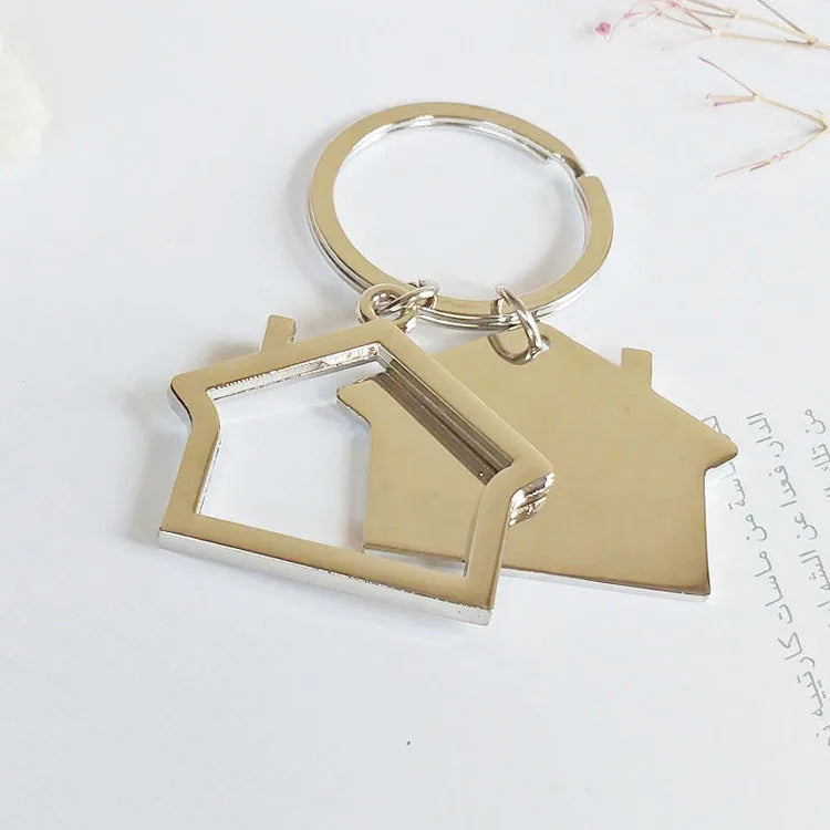 Neue Männer Nette Cartoon Haus mit Fenster schlüsselbund frauen nette schlüssel kette Tasche charme für party beste geschenk Schmuck K2007