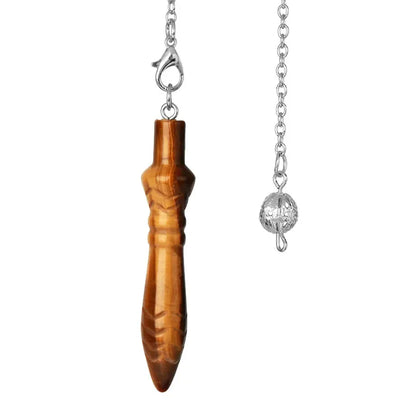 Naturstein heilsteine Anhänger ägyptischen Kristall Pendel für Weissagung Wünschelrute Reiki rosa klar Quarz Amethysten obsidian rosenquarzschwarz Onyx Pendel edelstein anhänger kristall anhänger amulett x130