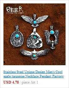 BEIER 2017 Einzigartige Schmuck Edelstahl Biker Adler Ring Mann Hohe Qualität USA Freien Tier Jewerly BR8-299