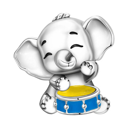 Exquisiter 925 Sterling Silber Panda Chamäleon Waschbär, Koi Welpen Tier-Anhänger Passend für DIY Armband Halskette Premium Party Geschenke