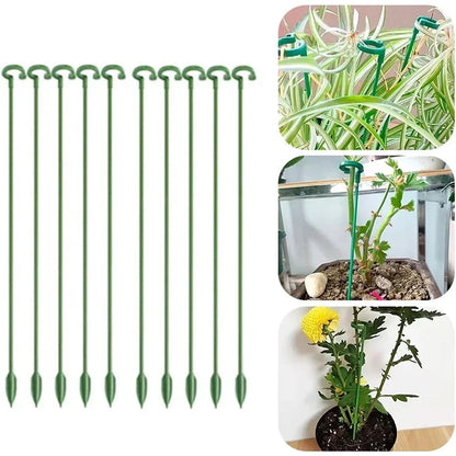 5/10PCS Anlage Unterstützt Stehen Schmetterlinge Orchidee Blume Topf Befestigungs Stangen Wiederverwendbare Gemüse Schutz Befestigungs Werkzeug Gartenarbeit Su