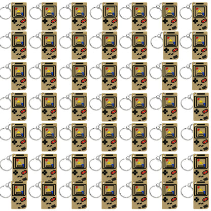 50PCS Schlüsselbund für Jungen Männer Gamepad Schlüsselring Joystick Game Controller Schlüssel Zubehör fit Handtasche Schlüssel Anhänger Freunde Schlüssel geschenke