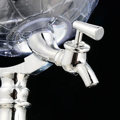 Großvolumiger Weinkanonen-Globus-Weinspender, Barzubehör, Zapfbiermaschine, Wasserspender, Bierturm, Großbecher, Fassverpackung