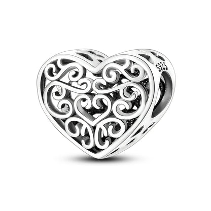 Charm Heiße Verkäufe 925 Sterling Silber Charms Perlen CZ Pave Runde Clip Charms Fit Original Armband Halskette Charms Schmuck Geschenk