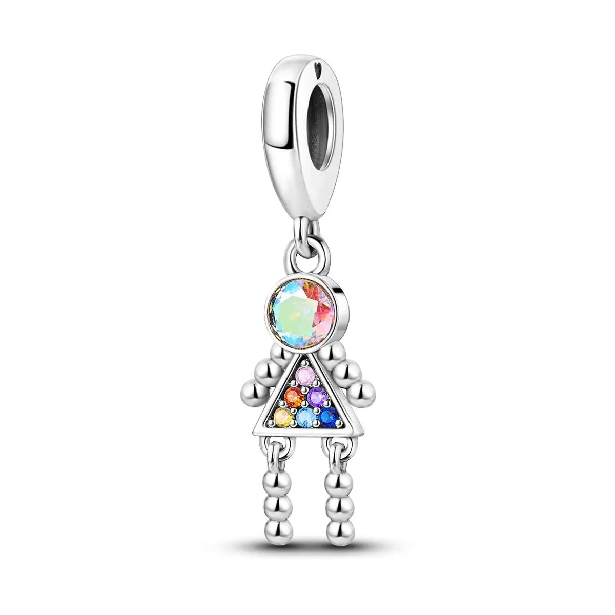 925er Silber vergoldete baumelnde Charms-Perlen für Original-Armbänder, DIY-Modeschmuckherstellung